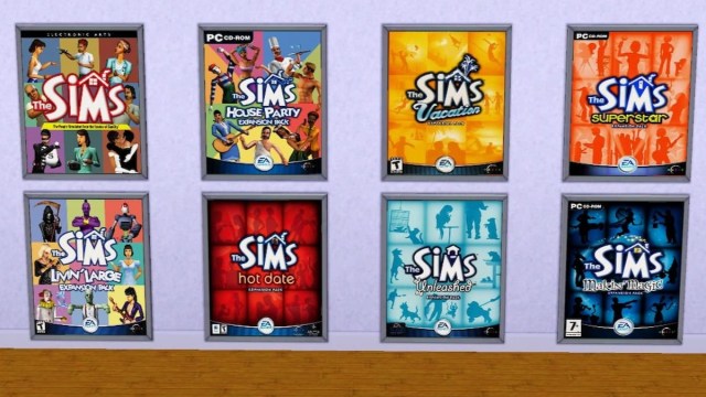 The Sims 1 Posters Mod