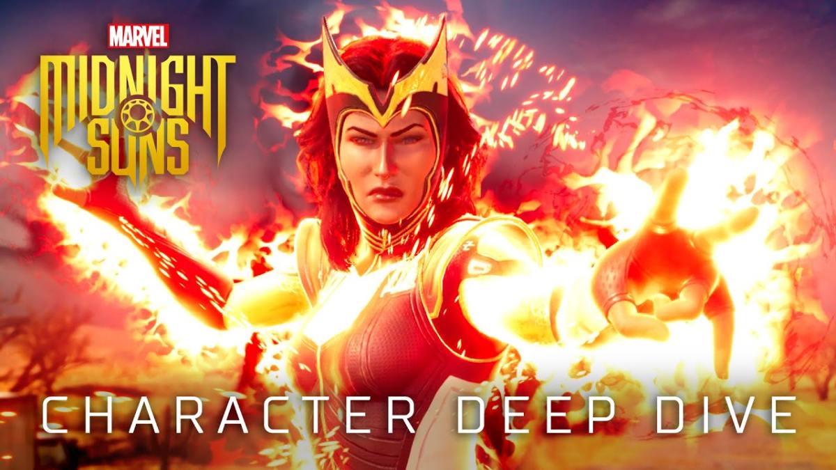 Marvel's Midnight Suns Scarlet Witch Gameplay