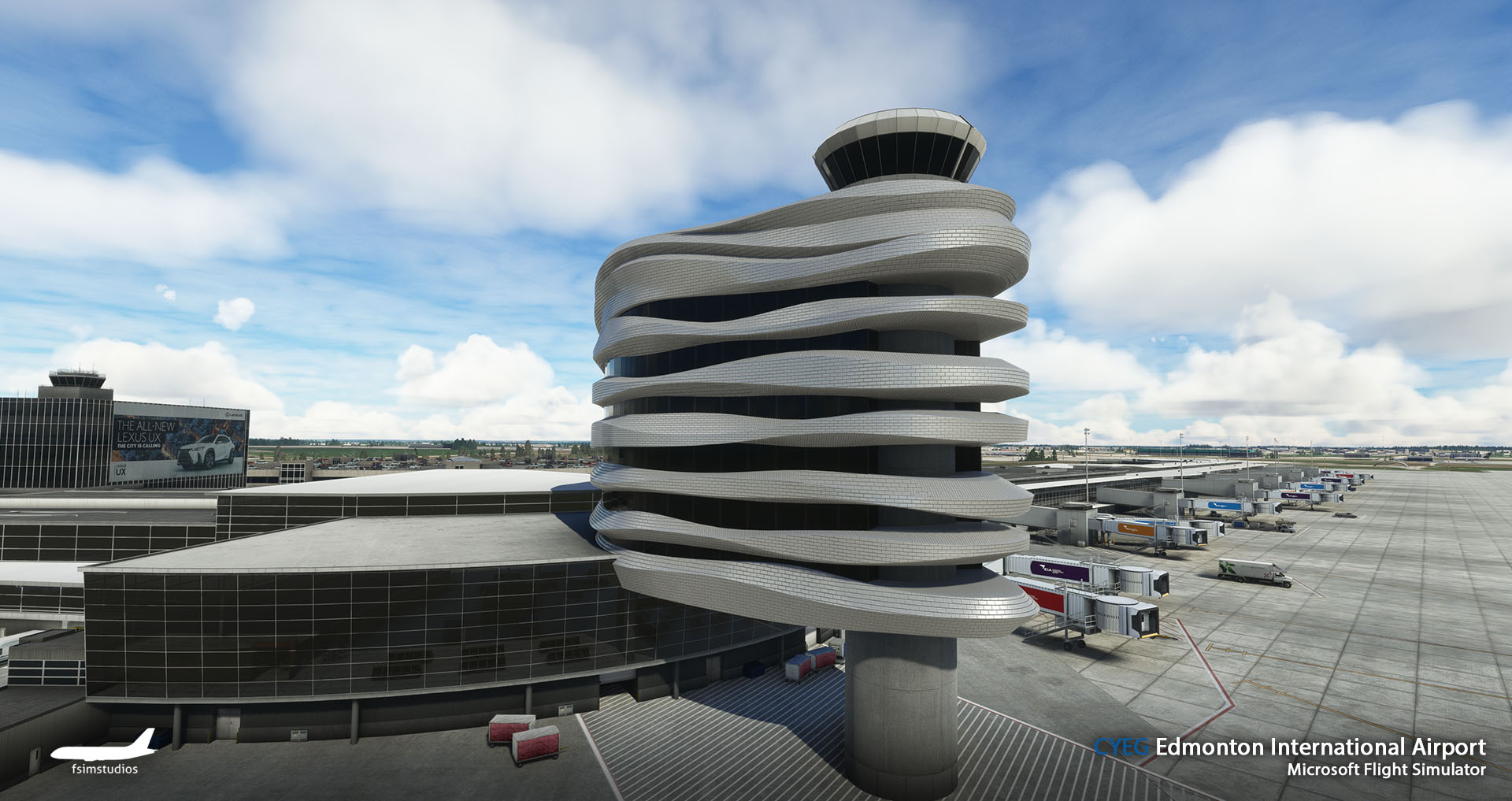 Microsoft Flight Simulator Edmonton International Airport Dirilis;  Bendigo Mendapat Tangkapan Layar Baru