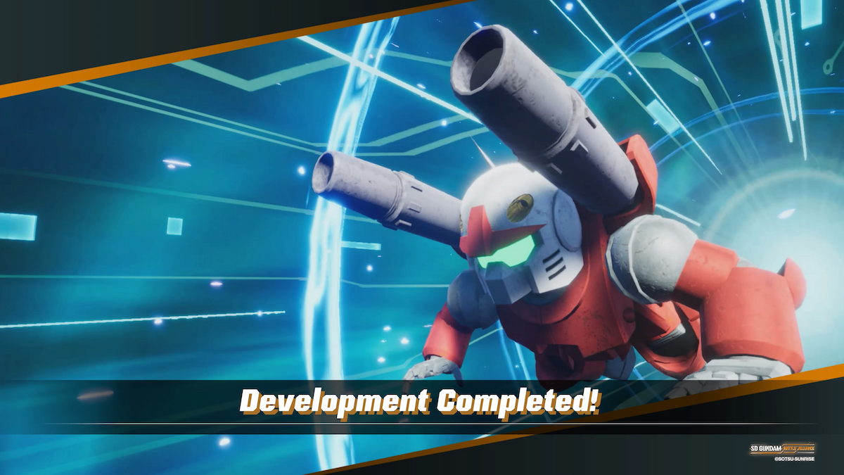 Gundam Development Complete