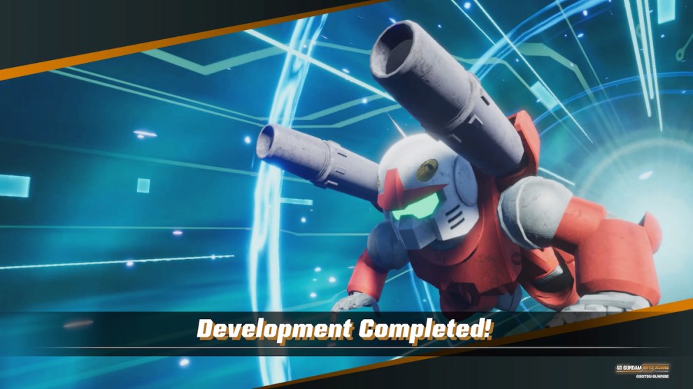 Gundam Development Complete