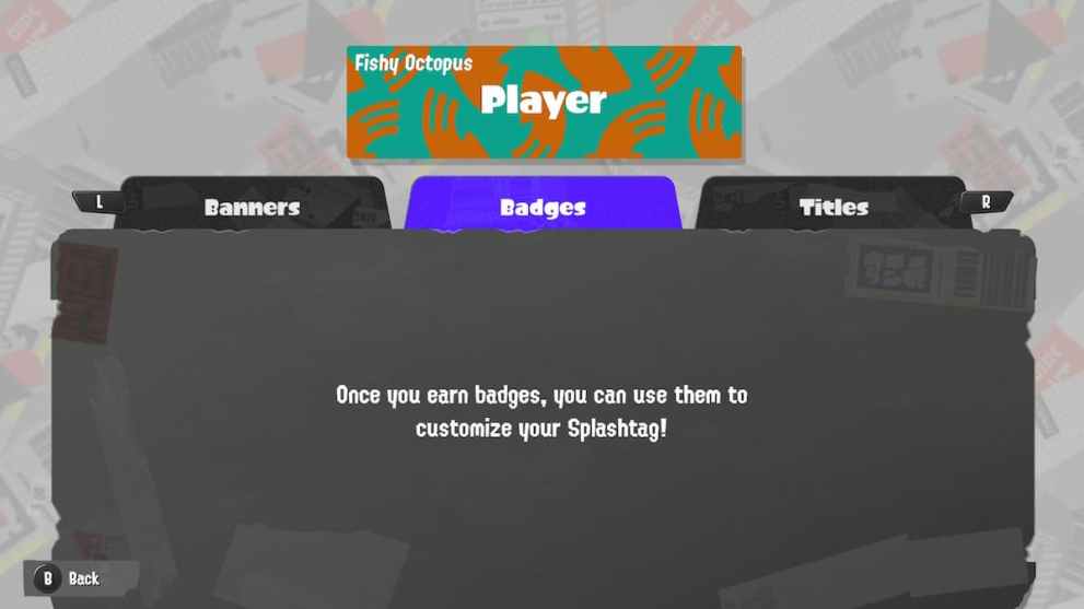 Splatoon 3 Badges