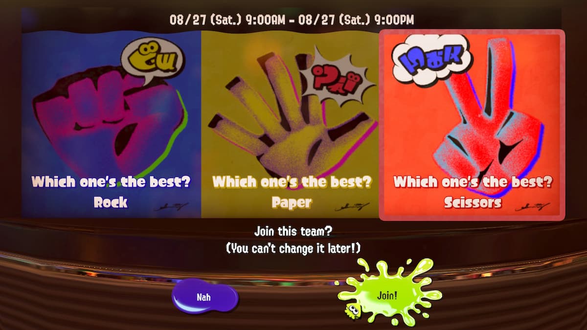 How to Pick a Team in the Splatoon 3 Splat Fest World Premiere Twinfinite