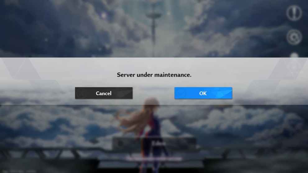Tower of Fantasy Server Under Maintenance