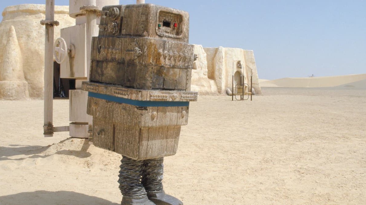 The robot with legs in Star Wars