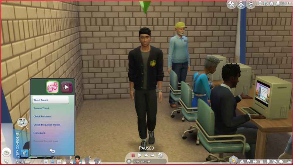 Trendi App in The Sims 4