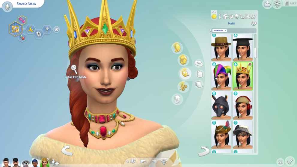 Crown v The Sims 4