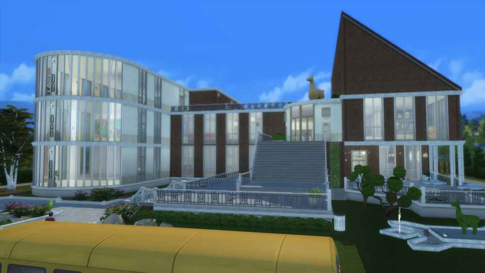 Sims 4 high school build