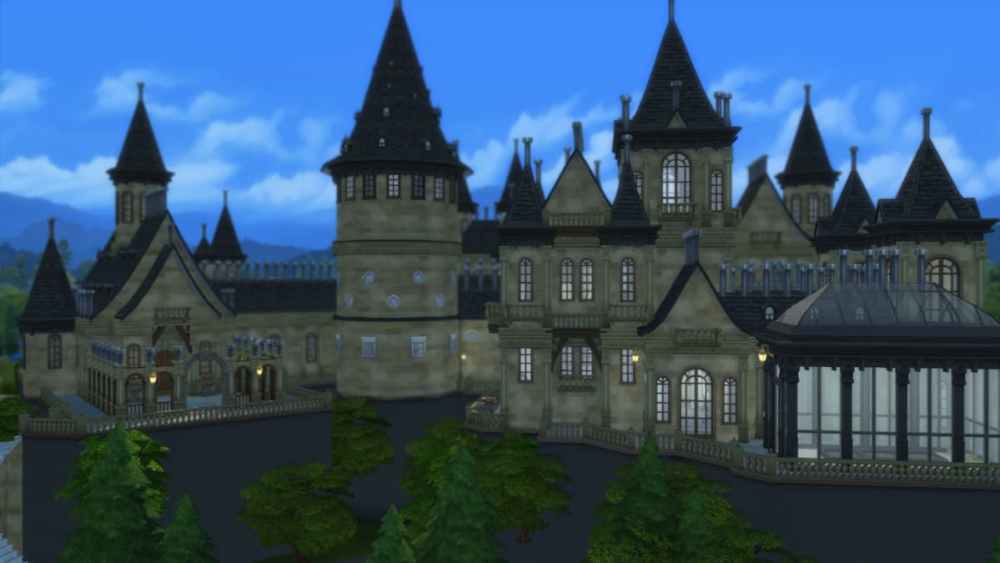 Sims 4 Castle Build