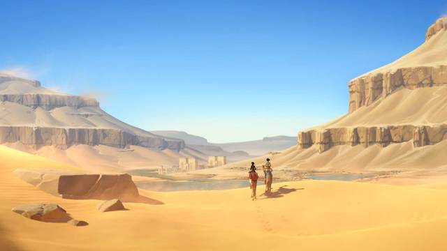 In The Valley of Gods game desert environment