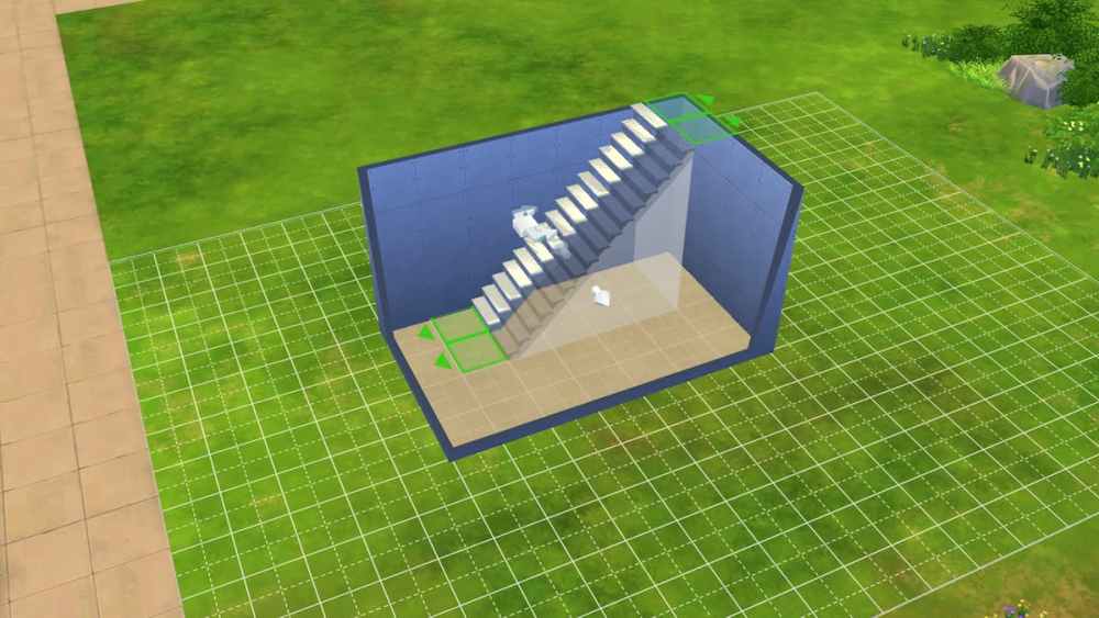 building stairs in your house in sims 4