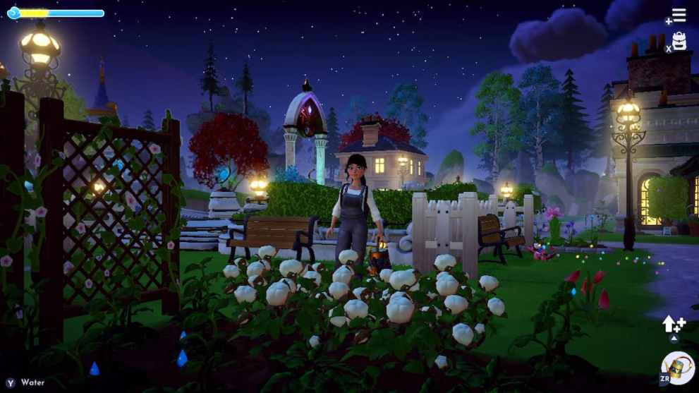 Planting Cotton in Disney Dreamlight Valley