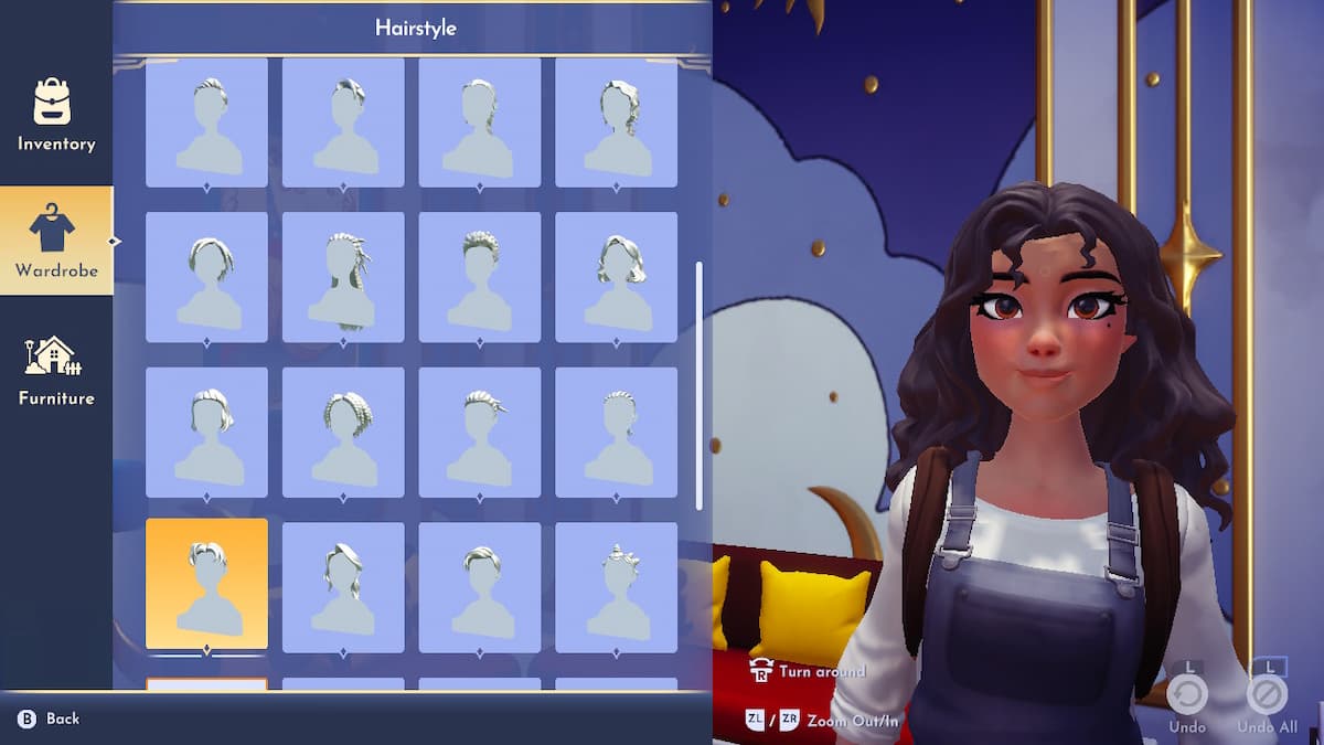All Hairstyles in Disney Dreamlight Valley