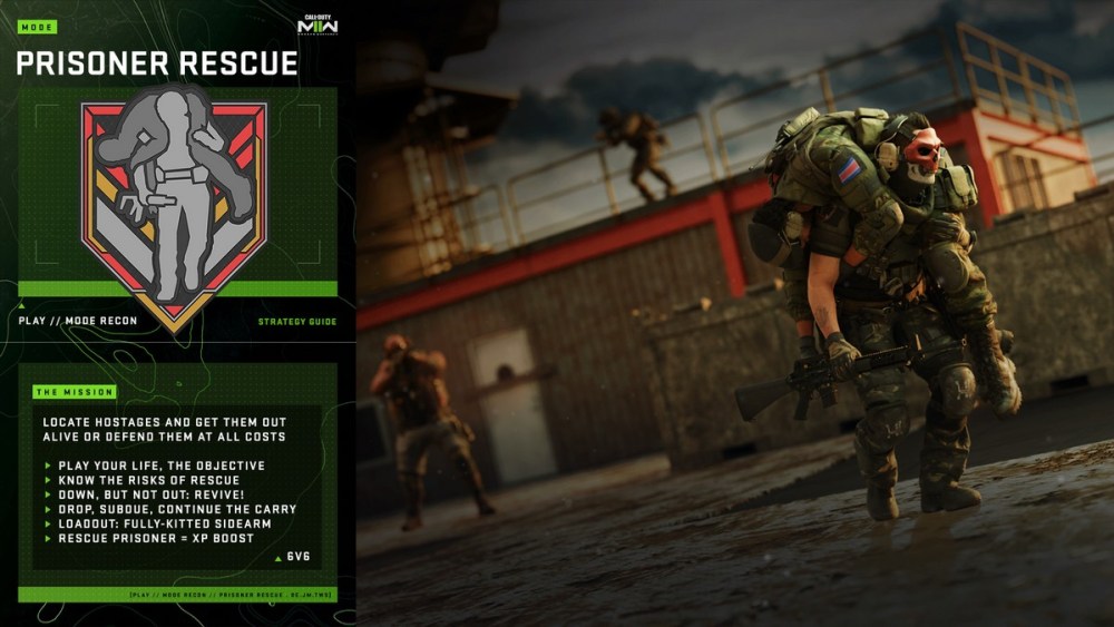 Call of Duty Modern Warfare 2 Prisoner Rescue