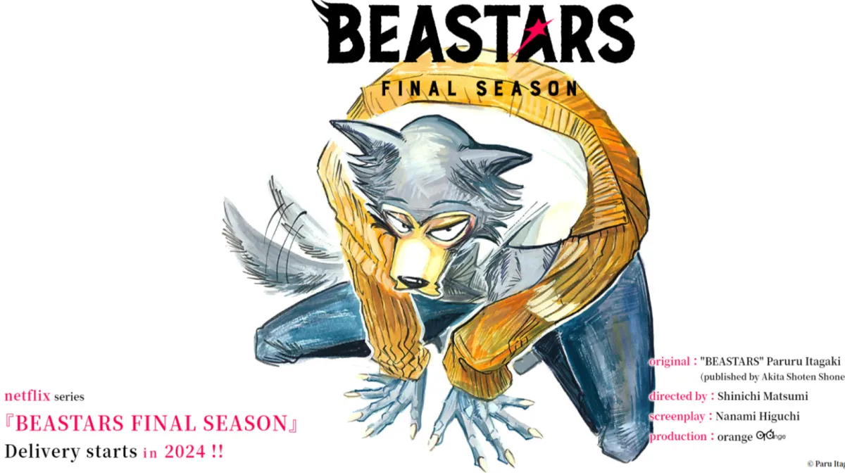 Beastars Anime Final Season Gets Promotional Art, Release Window