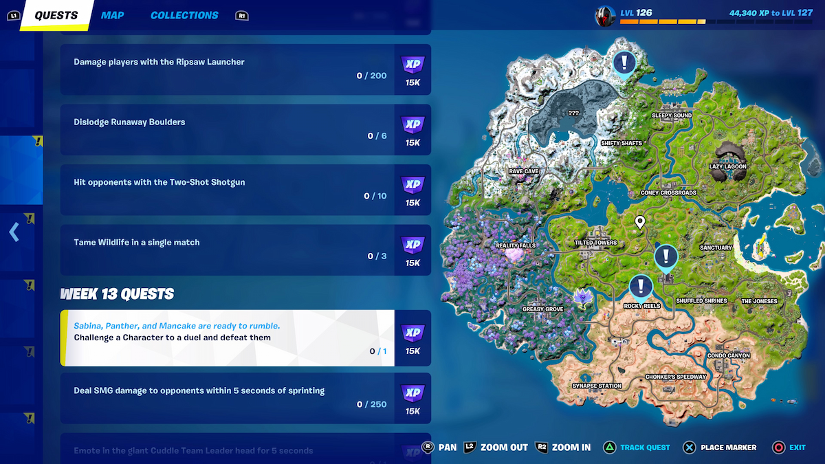 How To Challenge A Character To A Duel In Fortnite Chapter 3 Season 3 