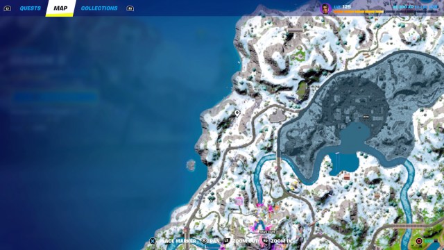 Fortnite Wreck Ravine on Map