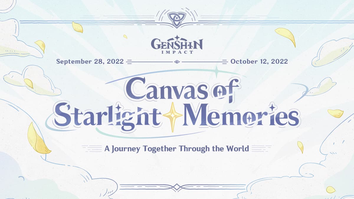 Genshin Impact Canvas of Starlight Memories