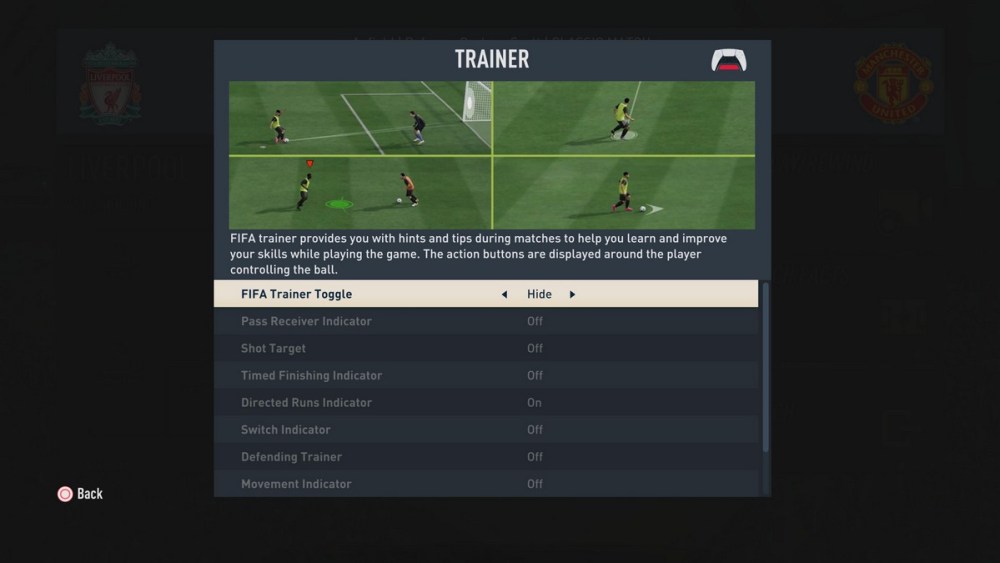 FIFA 23 Trainer in game