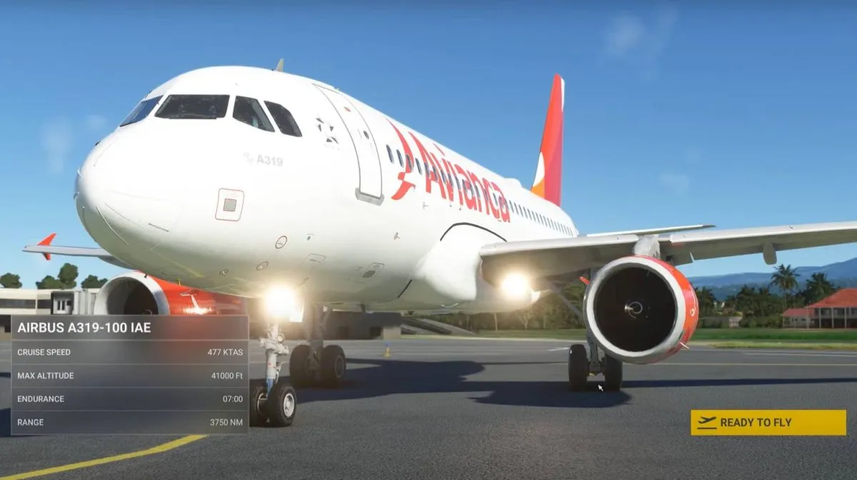 Microsoft Flight Simulator A319