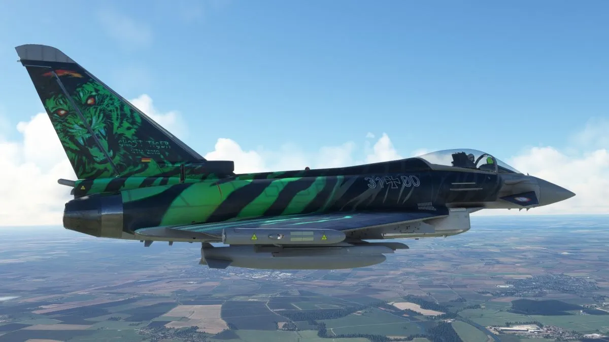 Microsoft Flight Simulator Eurofighter Typhoon 2