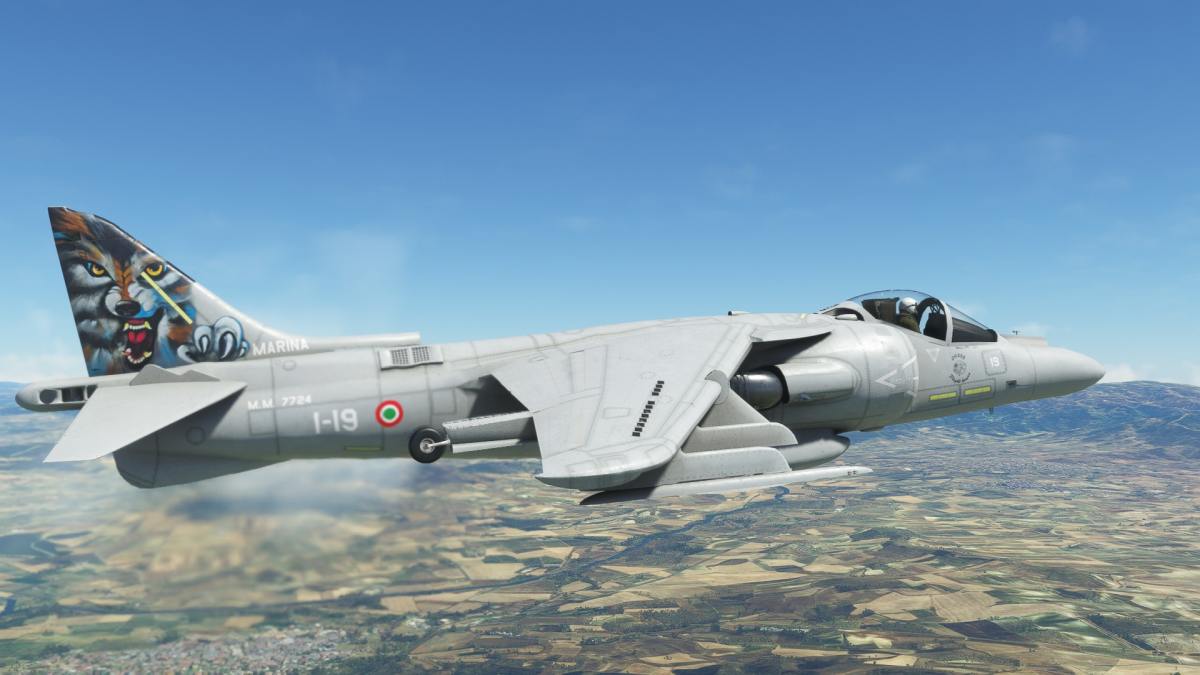 Microsoft Flight Simulator Harrier