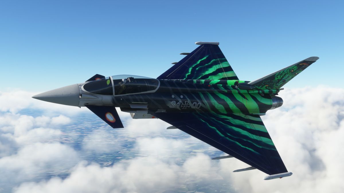 Microsoft Flight Simulator Typhoon