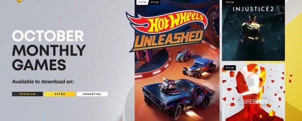 PlayStation Plus Essential Games for October 2022 Announced: Hot Wheels Unleashed & More