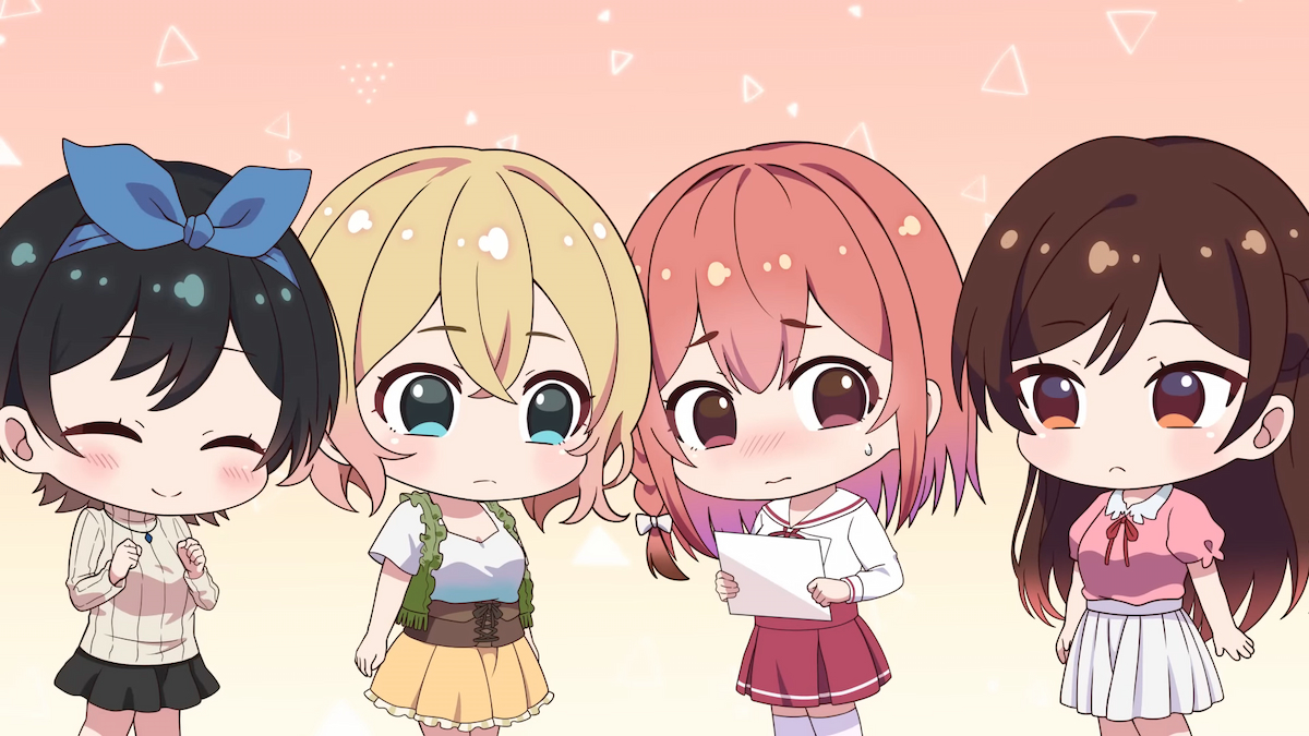 Rent-A-Girlfriend Season 3 Announced With Adorable Trailer Featuring All the Girls