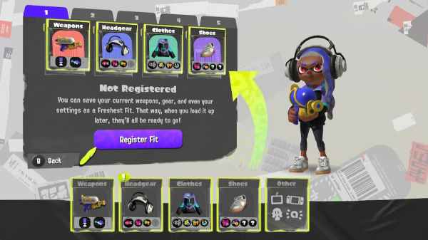 How to Save Weapon & Gear Loadouts in Splatoon 3 - Twinfinite