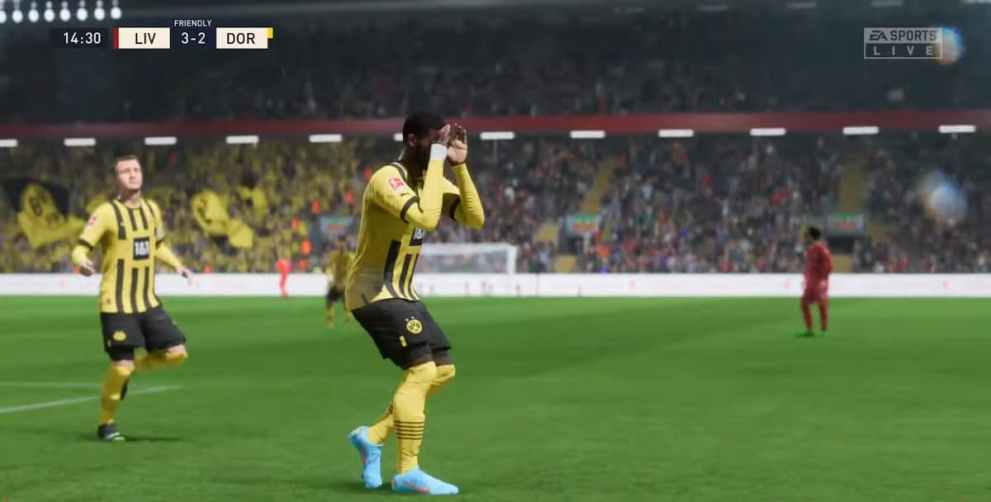 FIFA 23 griddy celebration