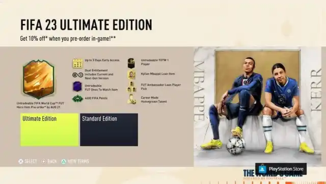 All FIFA 23 Ultimate Edition Benefits