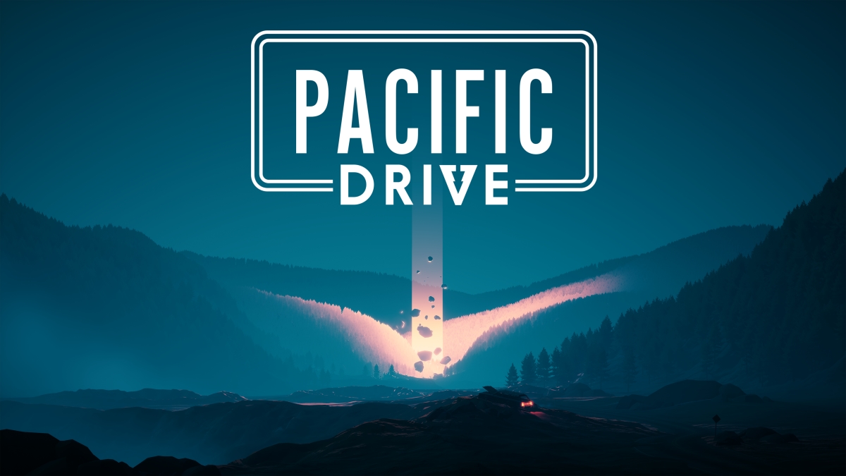 pacific drive logo key art