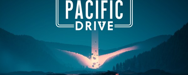 pacific drive logo key art