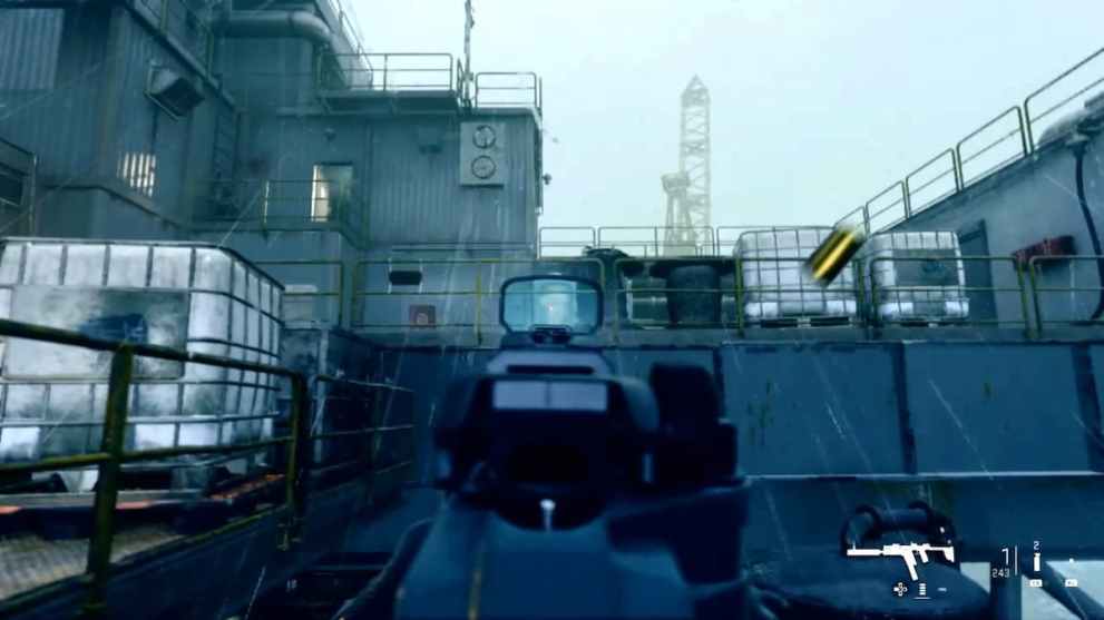 Shooting down the enemy