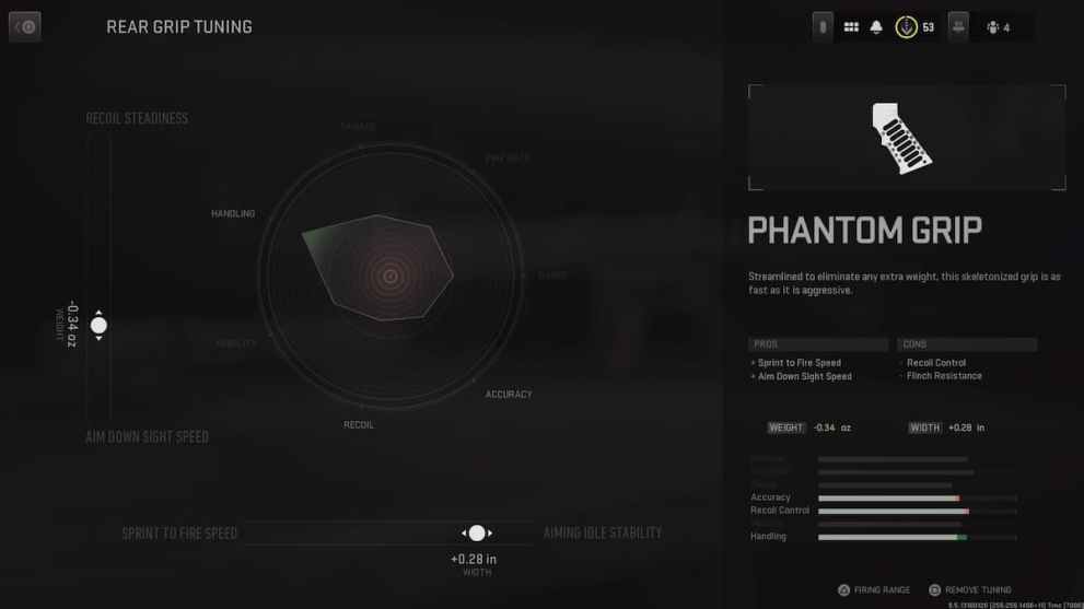 Tuning the Phantom Grip in Modern Warfare 2