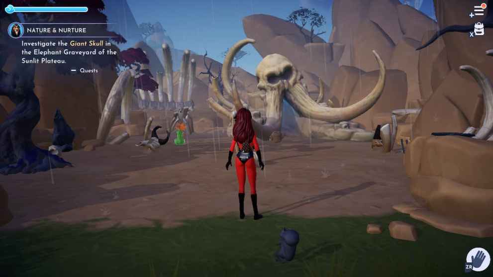 Beginning the Scar quest