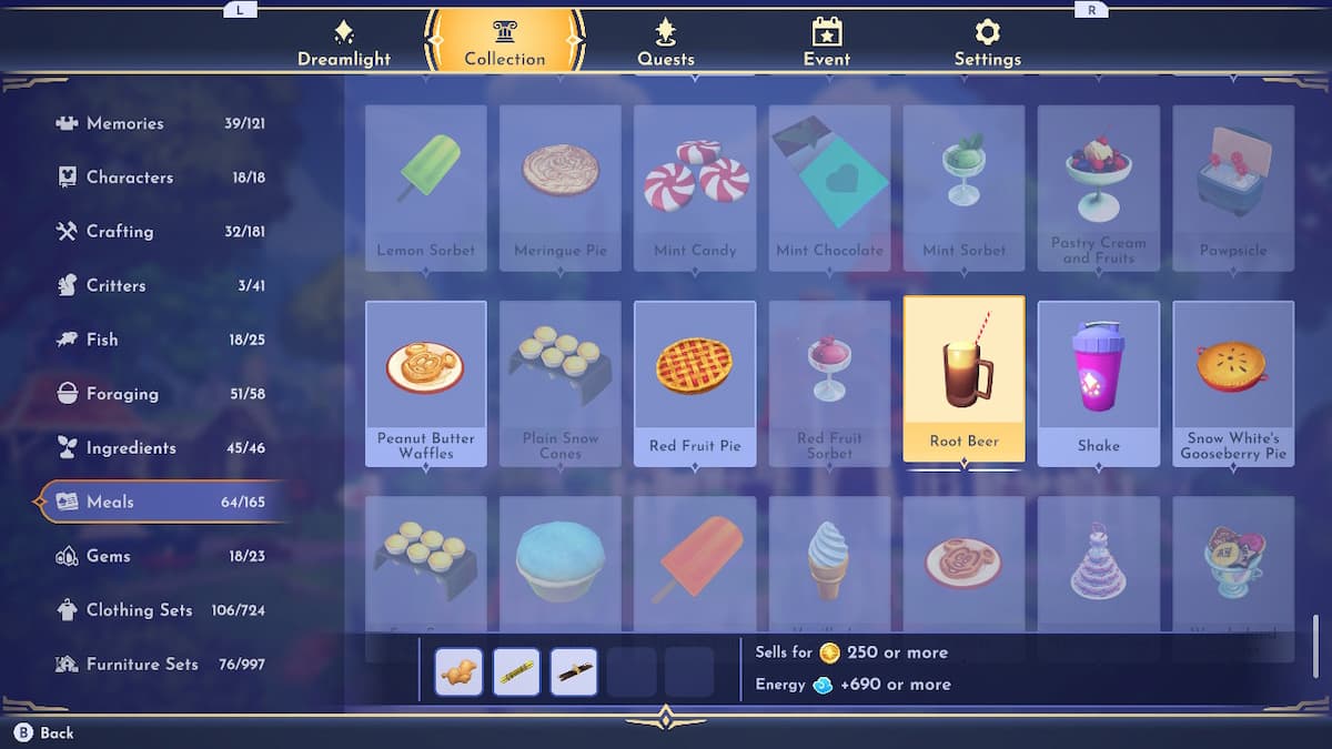How to fix the Root Beer Recipe Not Showing Up Bug in Disney Dreamlight Valley