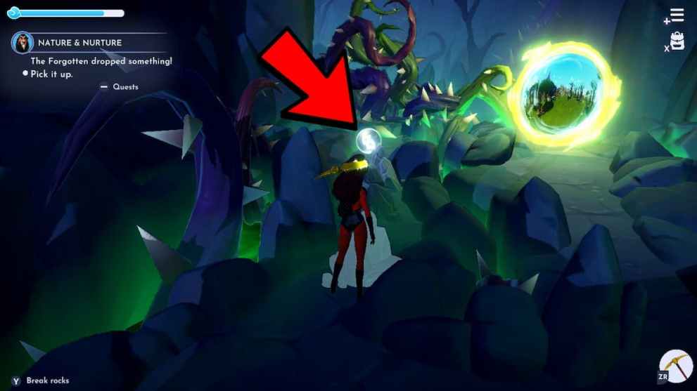 The Orb of Nurturing in Disney Dreamlight Valley