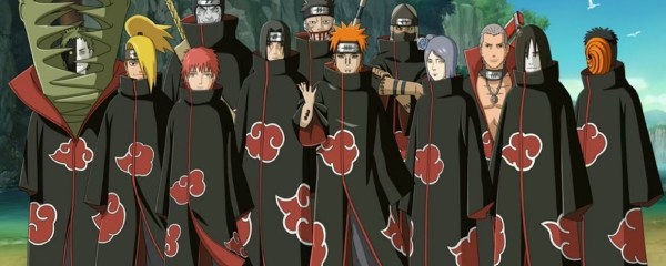 The Akatsuki from Naruto
