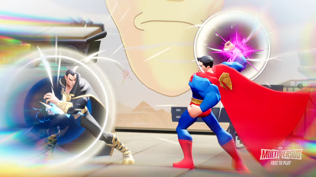 Black Adam Brings His Godly Fury to MultiVersus in New Gameplay