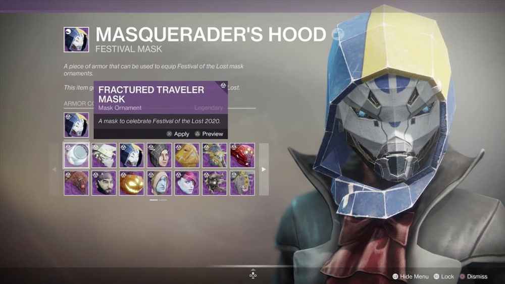 How to Equip Masks in Destiny 2