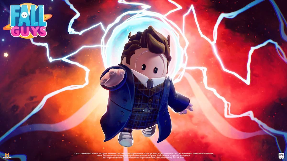 Prepare Your Sonic Screwdrivers as Doctor Who Costumes Arrive in Fall Guys