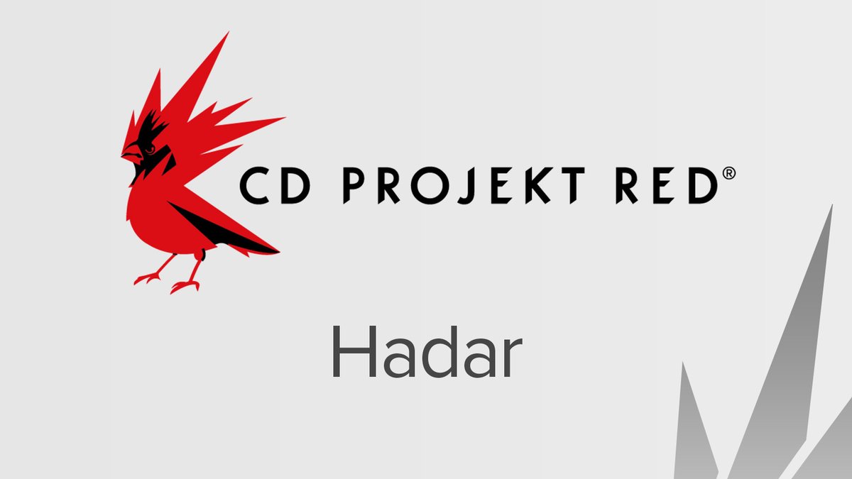 what CD Projekt's new IP codenamed Hadar is