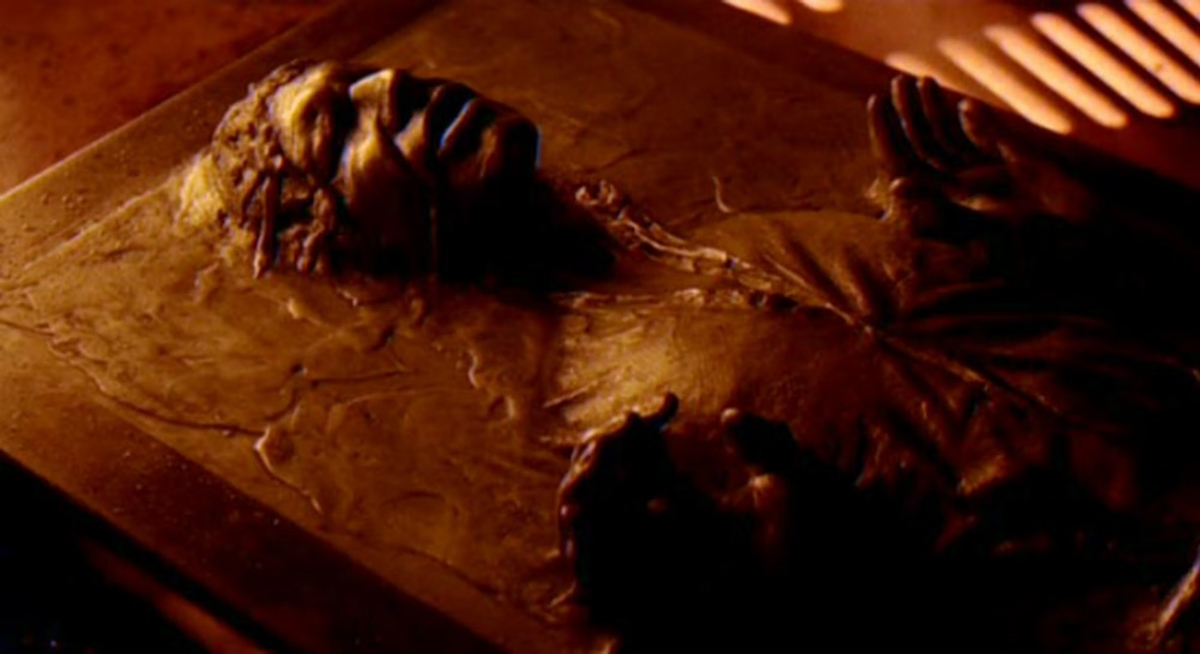 Iconic Carbonite Han Solo Recreated at California Bakery