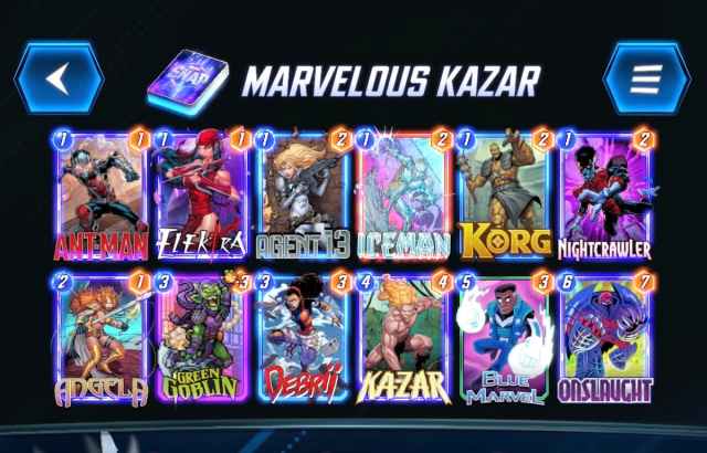 kazoo deck in marvel snap
