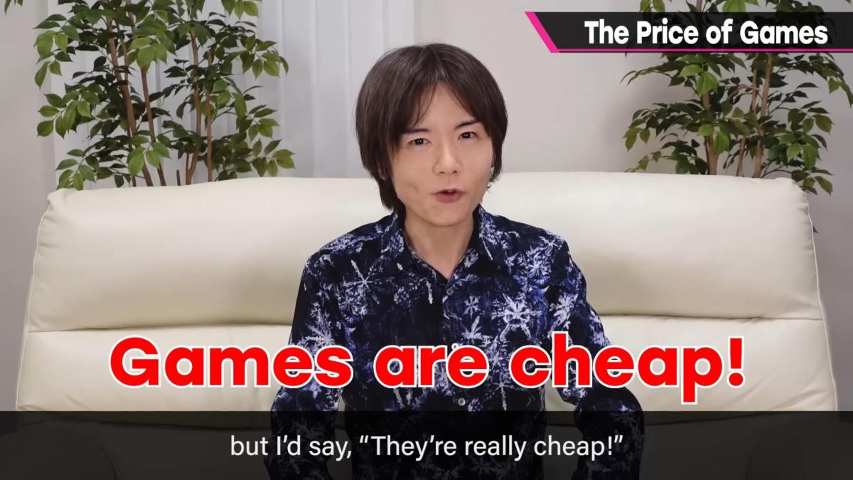 Masahiro Sakurai Games are Cheap