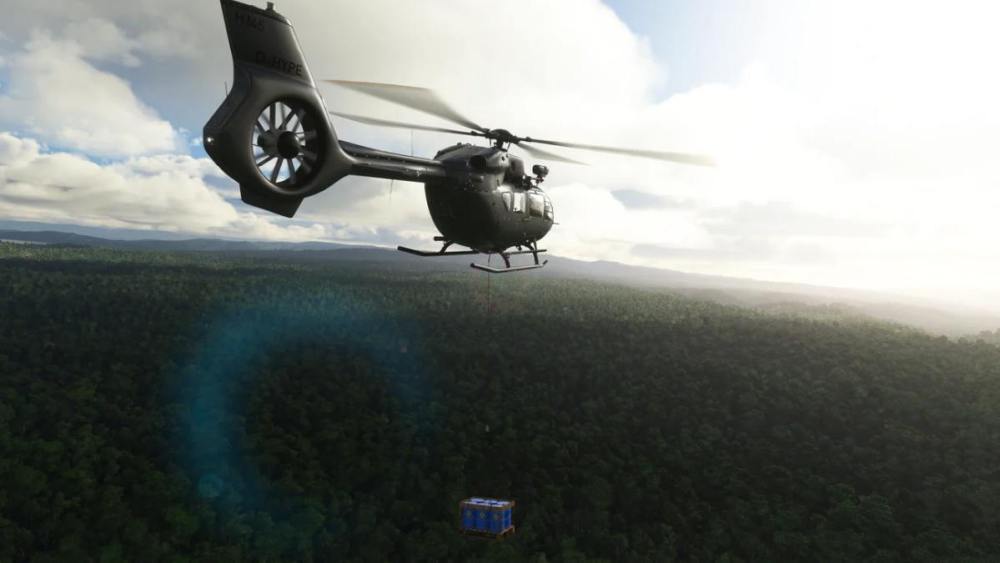 Microsoft Flight Simulator Airbus H145 Cargo