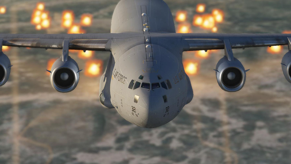 免费 Microsoft Flight Simulator C-17、Dash 7、堪培拉机场 获取新截图和开发者更新； 德斯廷-沃尔顿堡滩机场启用