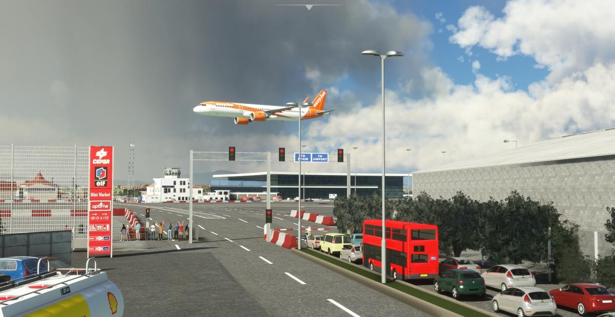 Microsoft Flight Simulator جبل طارق